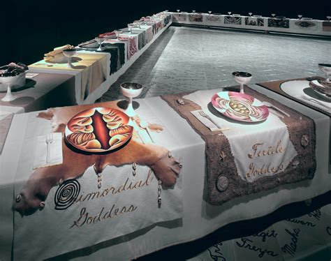 judy chicago dinner party controversy